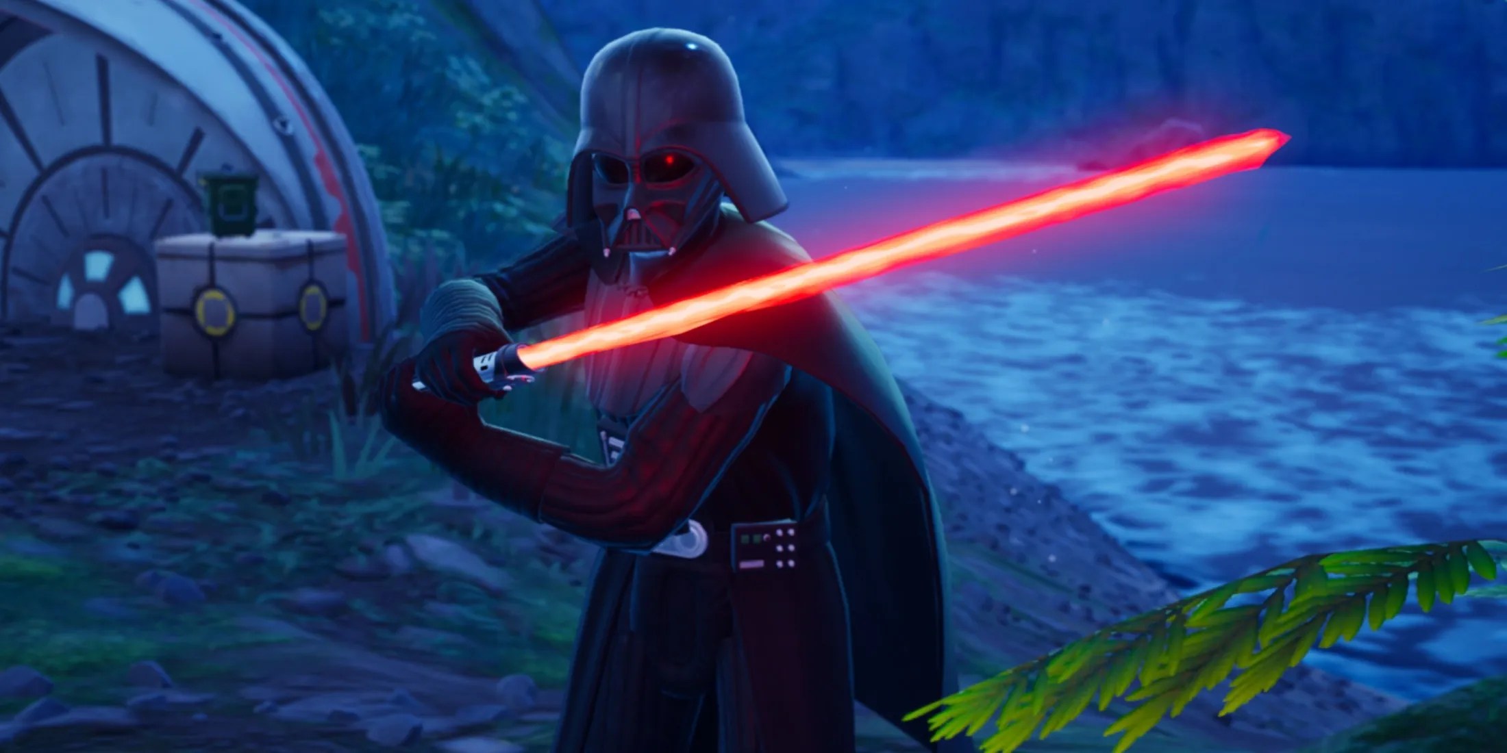 Darth Vader Dislikes Llamatauns in Fortnite