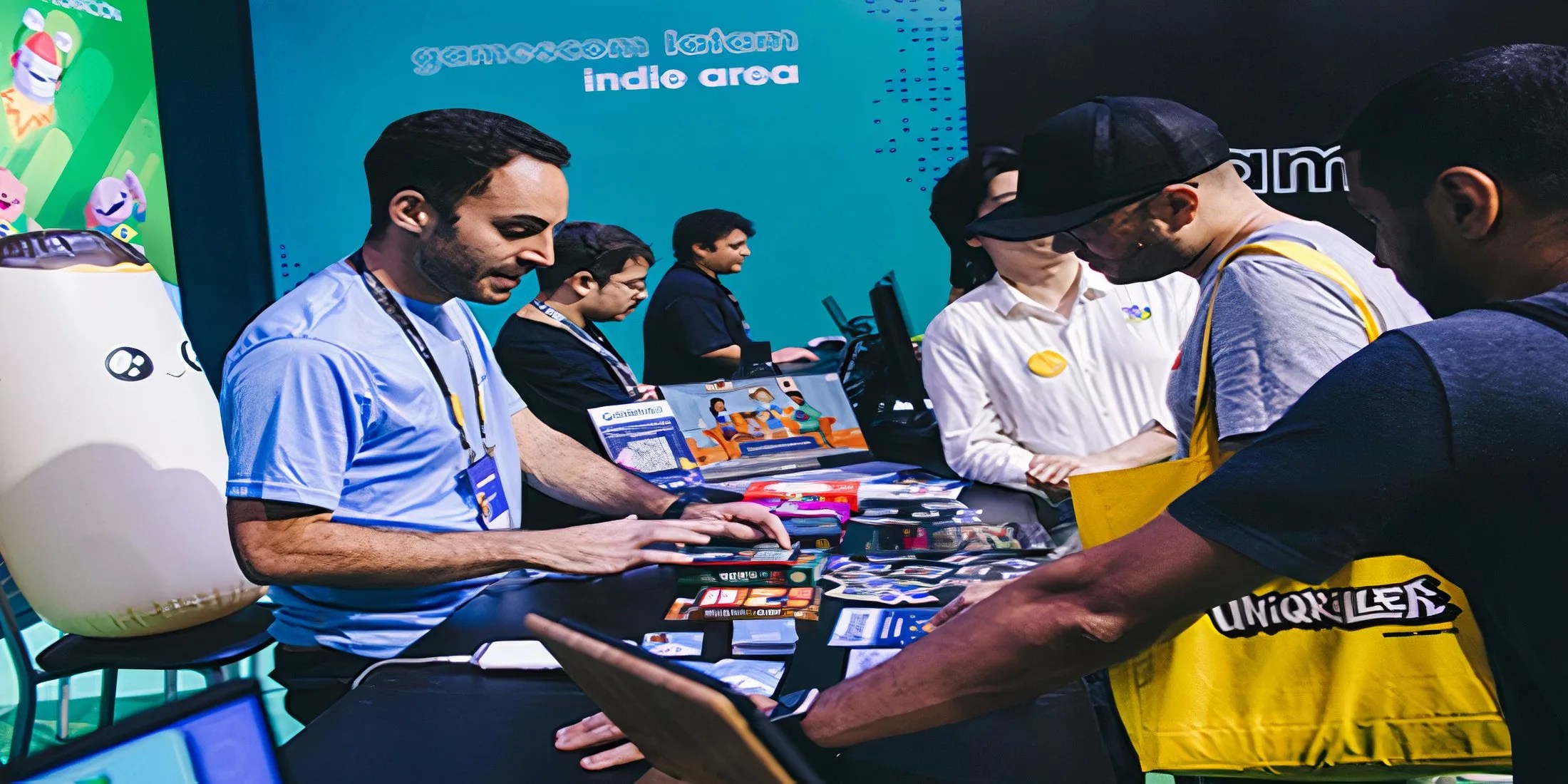 Gamescom LATAM site pic indie booth