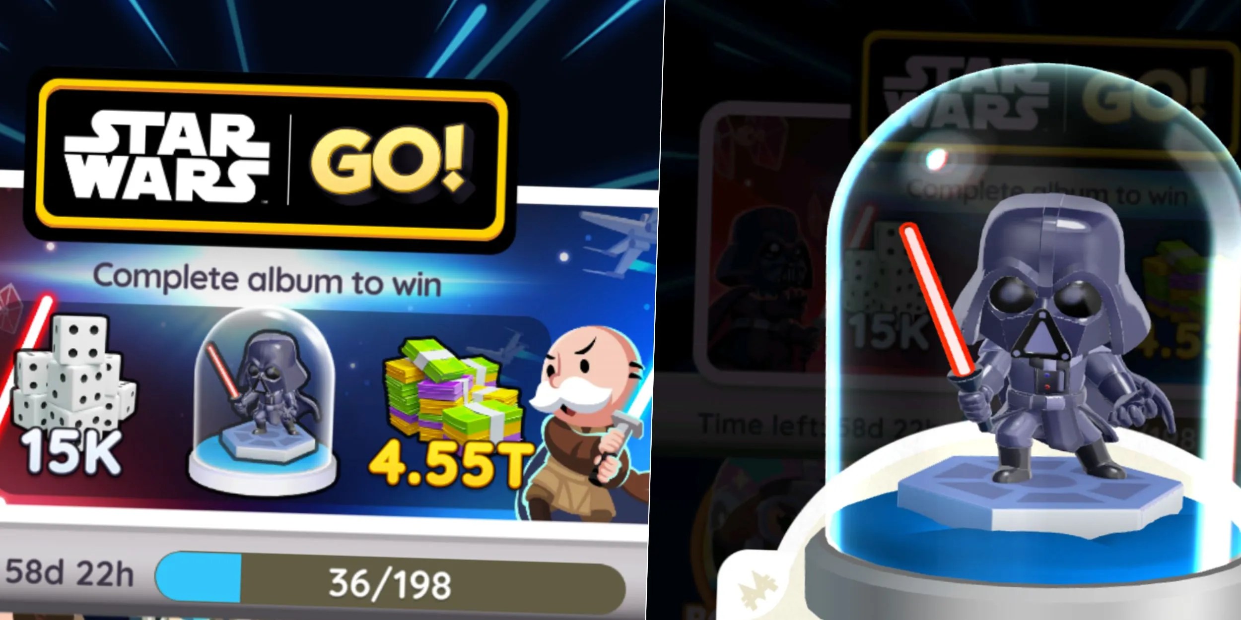 How To Get The Darth Vader Token in Monopoly GO
