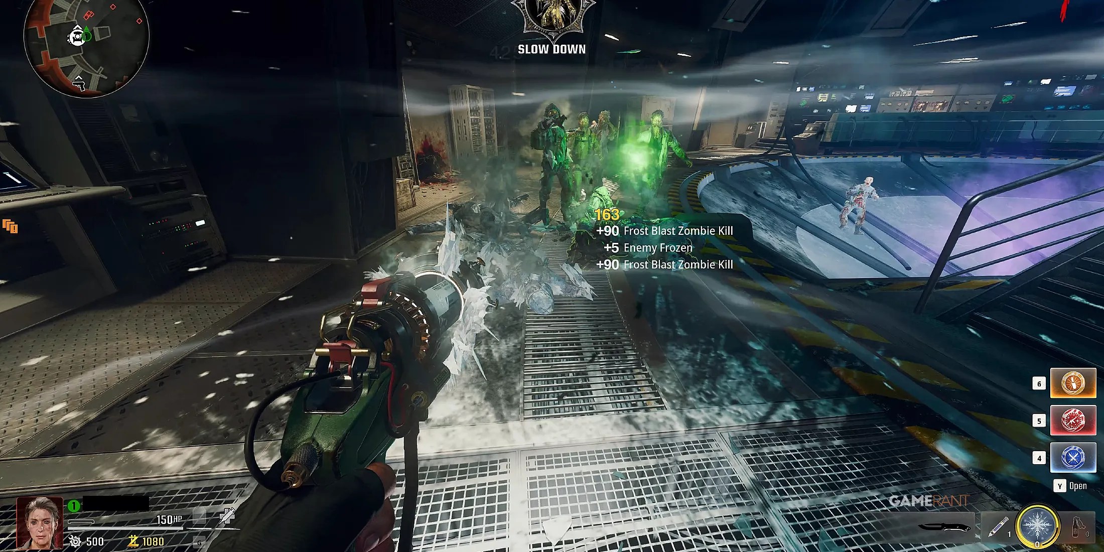 how to use the Frost Blast Field Upgrade in Black Ops 6 Zombies