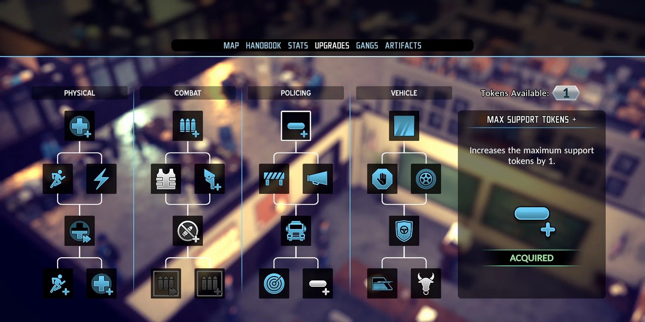 Max Support Tokens Skill - The Precinct