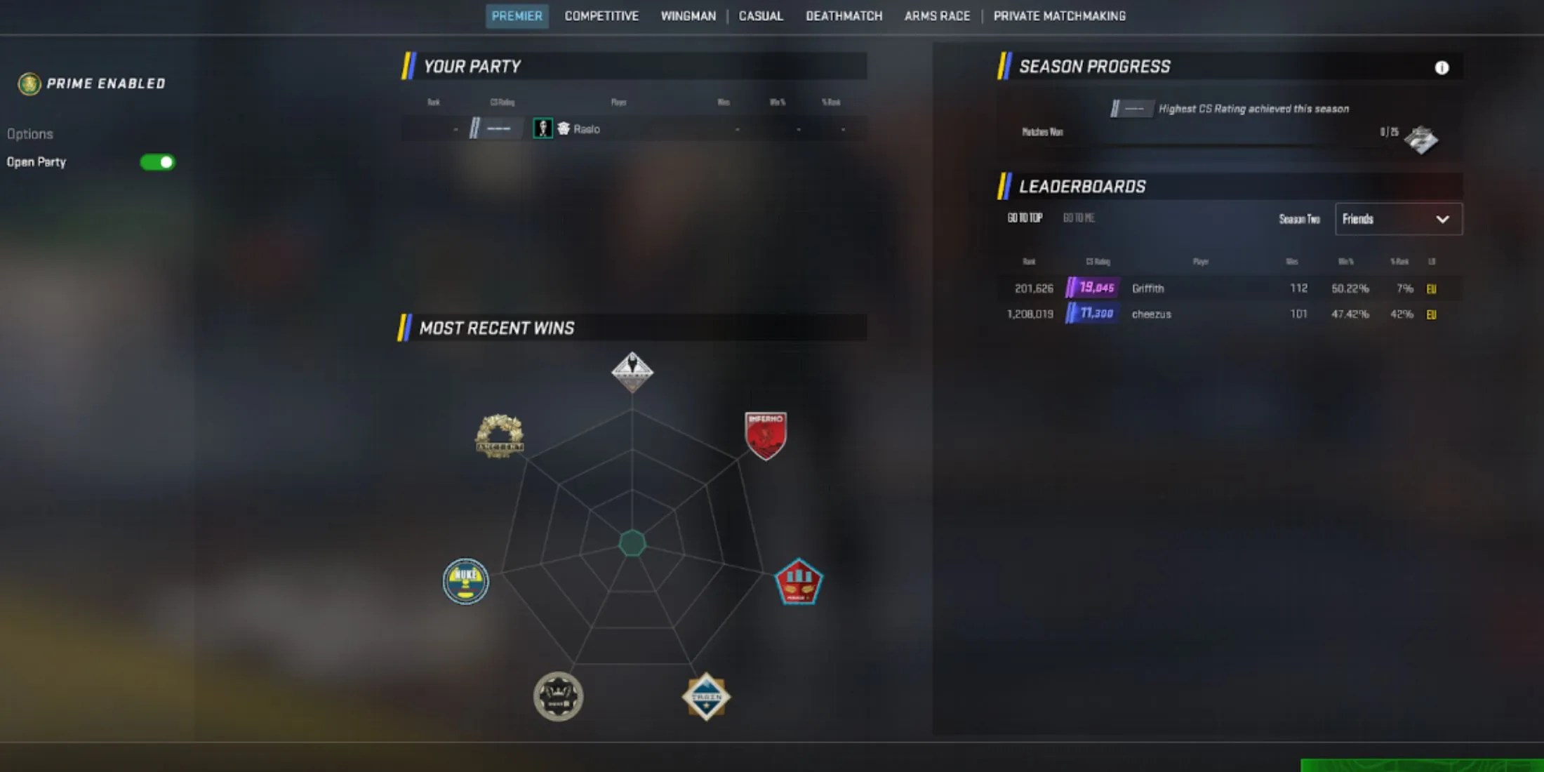 Counter-Strike 2 Ranked