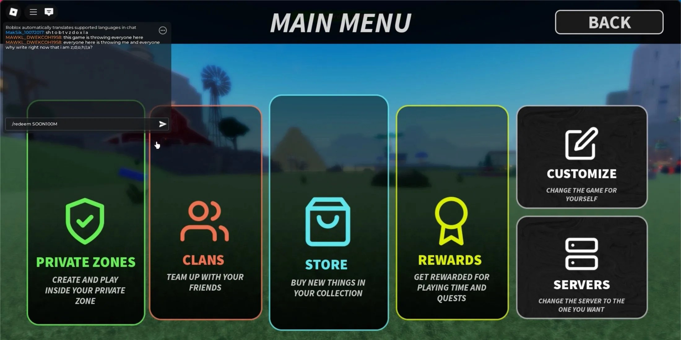 Untitled Fling Game the codes tab
