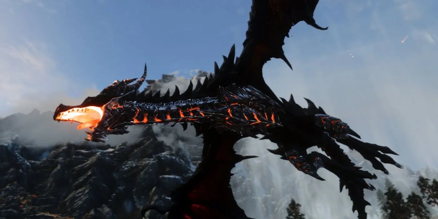 Alduin in Skyrim