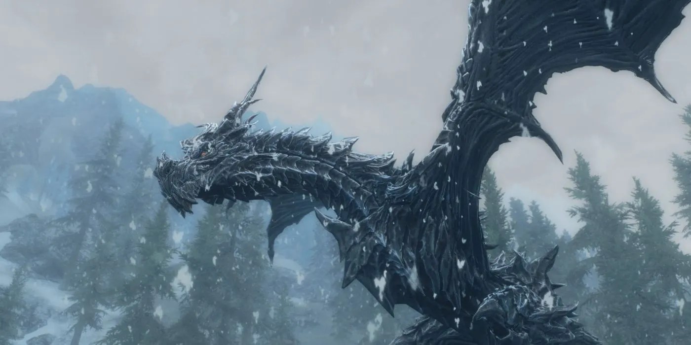 Skyrim Every Dragon From Weakest To Most Powerful, Ranked