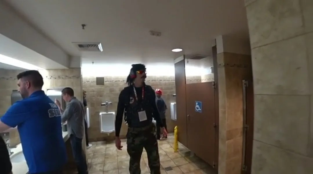 DrDisRespect Banned on Twitch IRL for Streaming in Bathroom