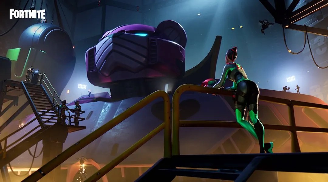 Watch the Fortnite Robot vs Monster Battle World Event