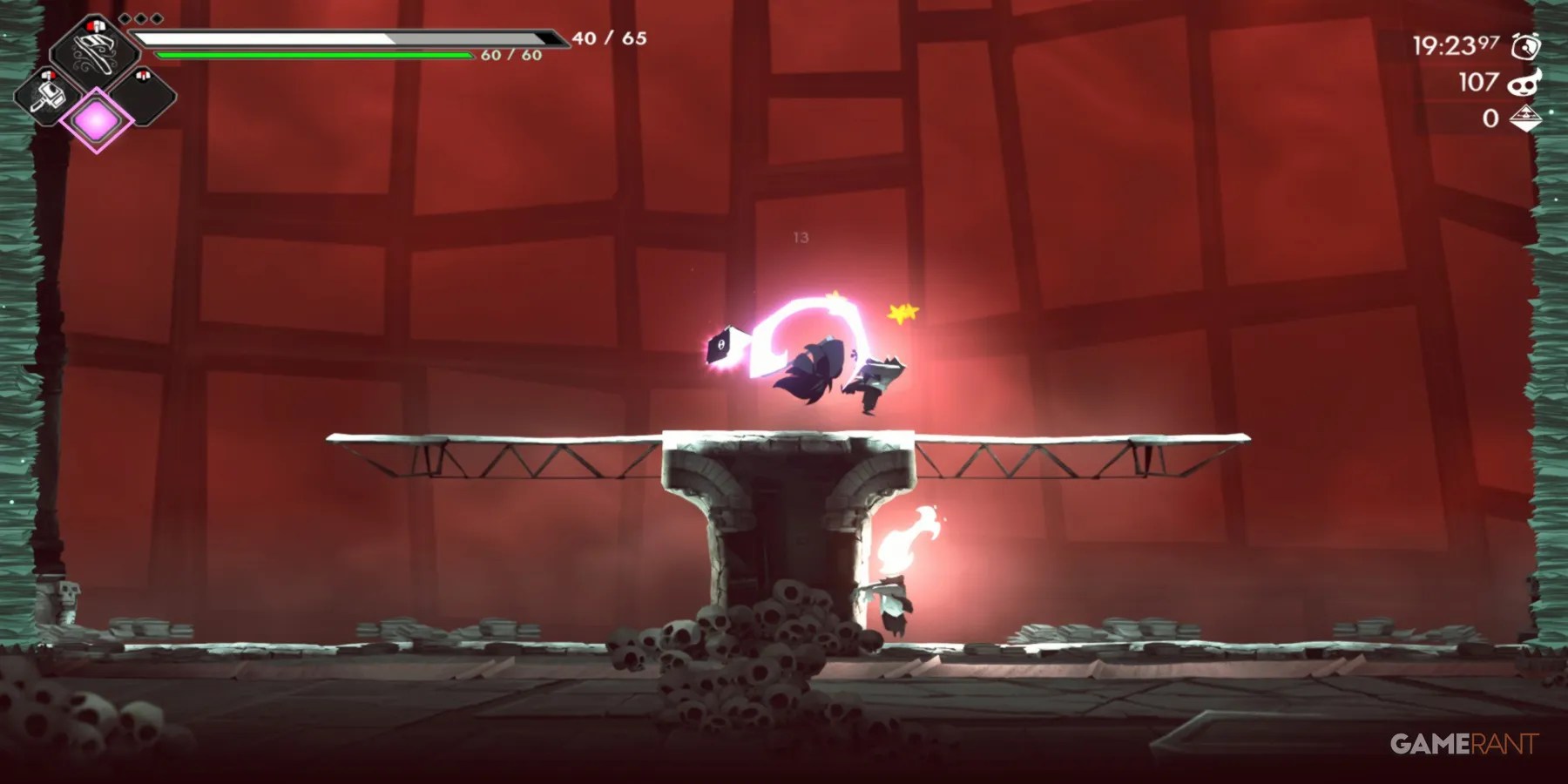 have a nice death pc red background area one stun