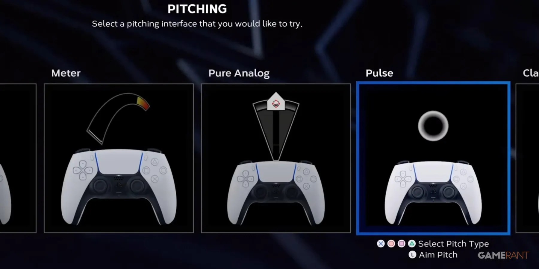 MLB The Show 23 Pulse Pitching Setting