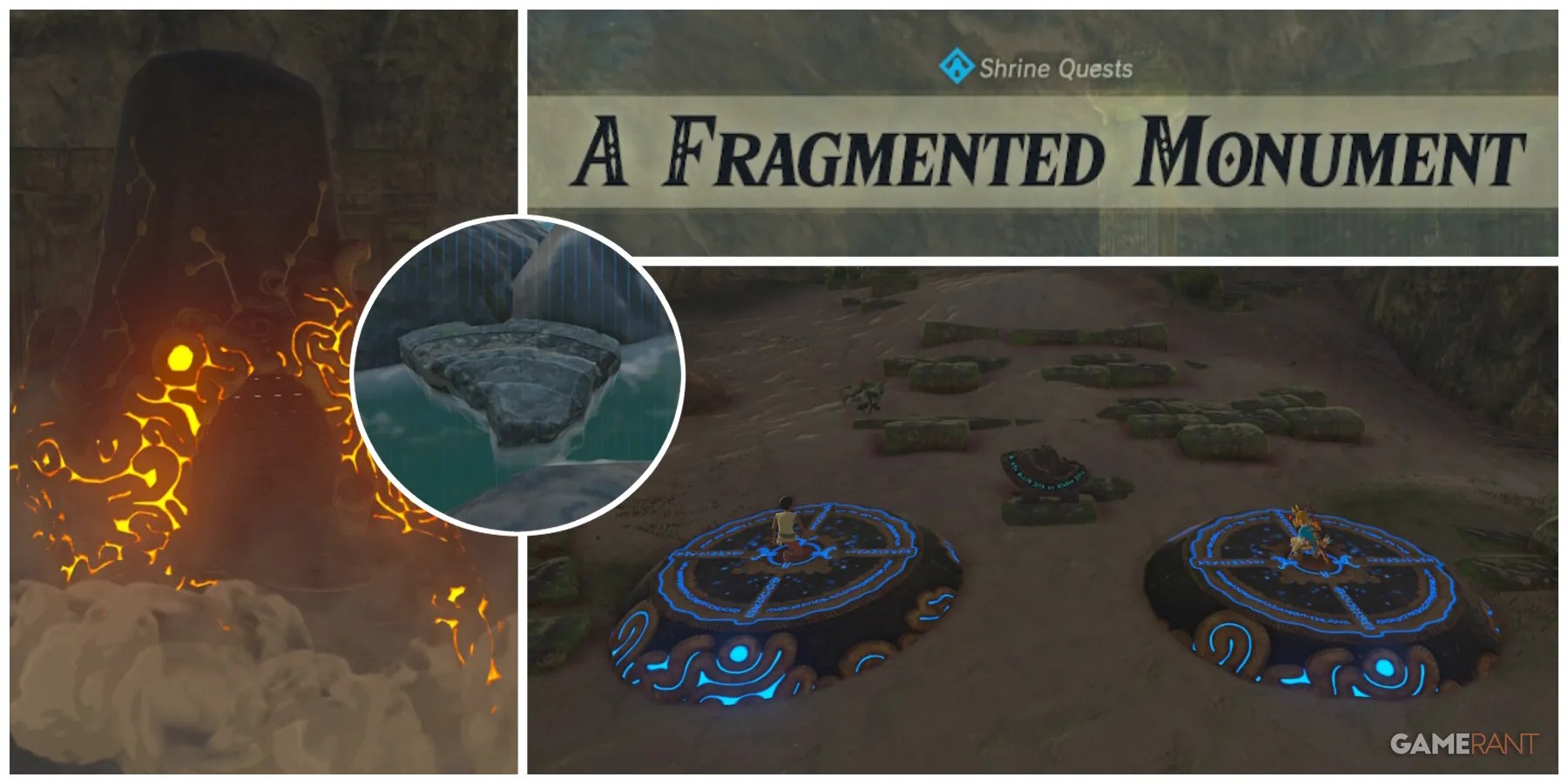 Breath of the Wild A Fragmented Monument Shrine Quest (Kah Yah Shrine