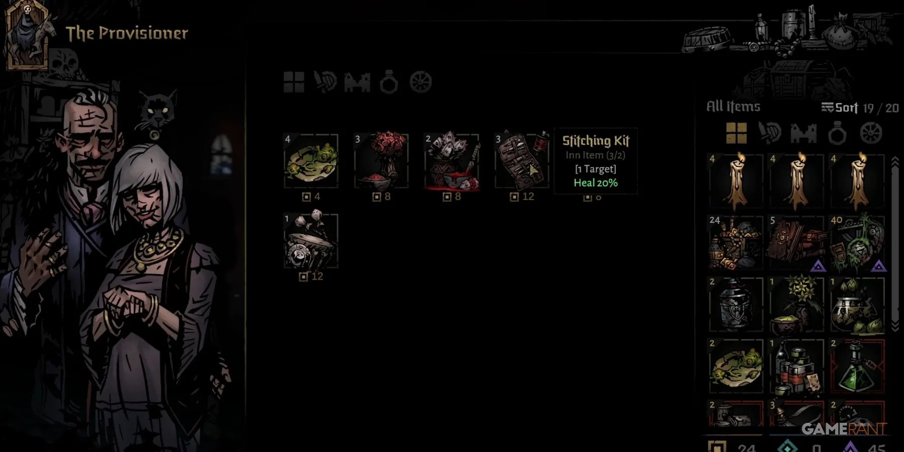 Darkest Dungeon 2 Buying A Stitching Kit