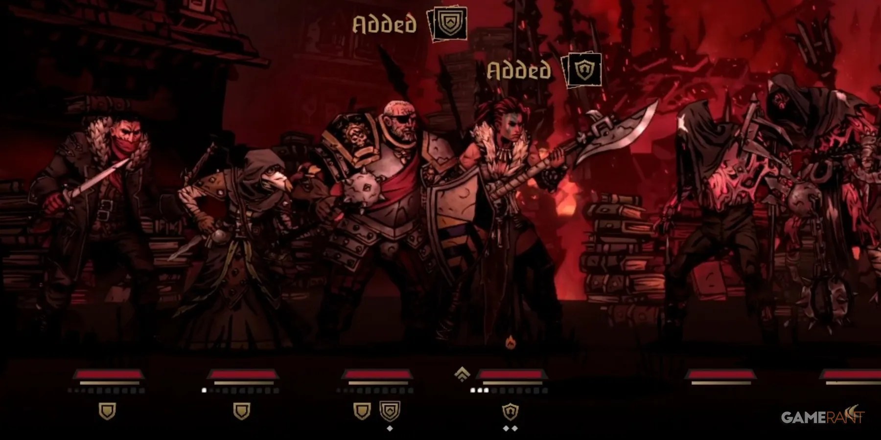 Darkest Dungeon 2 Gaining Block Plus Charges