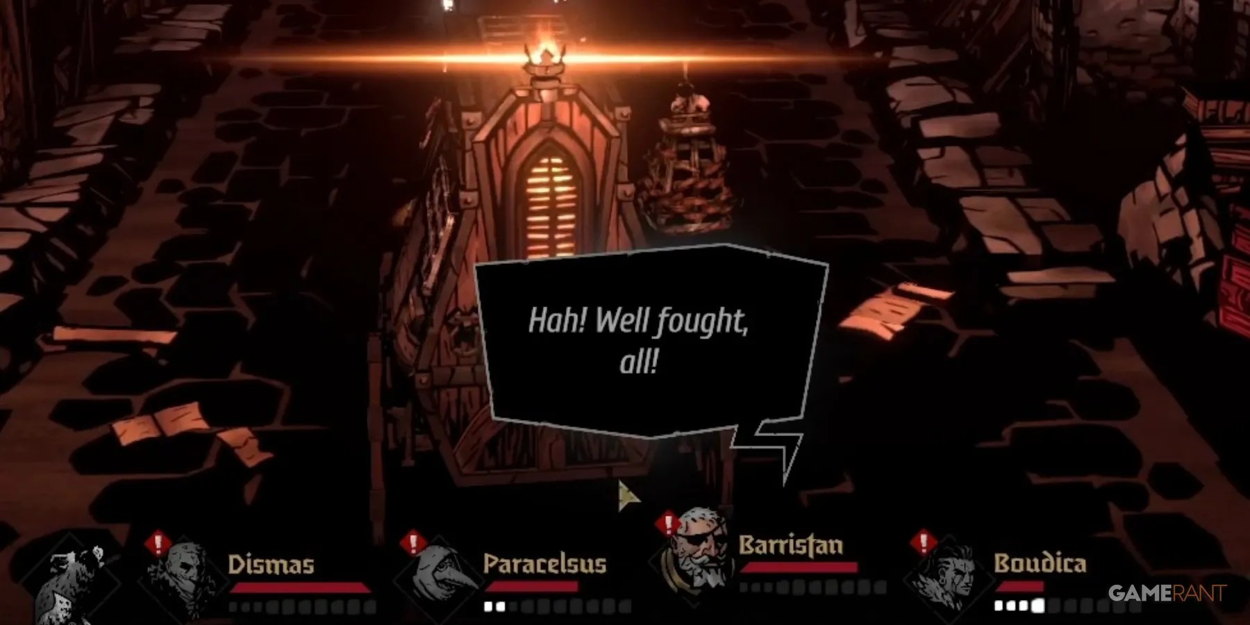 Darkest Dungeon 2 Man-At-Arms With Positive Banter