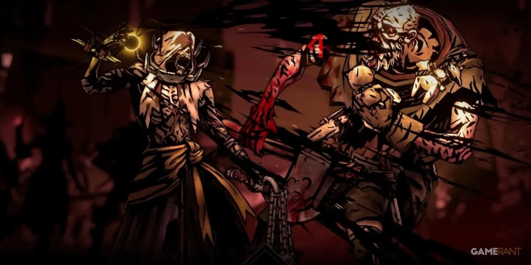Darkest Dungeon 2 The Flagellant Using Sepsis