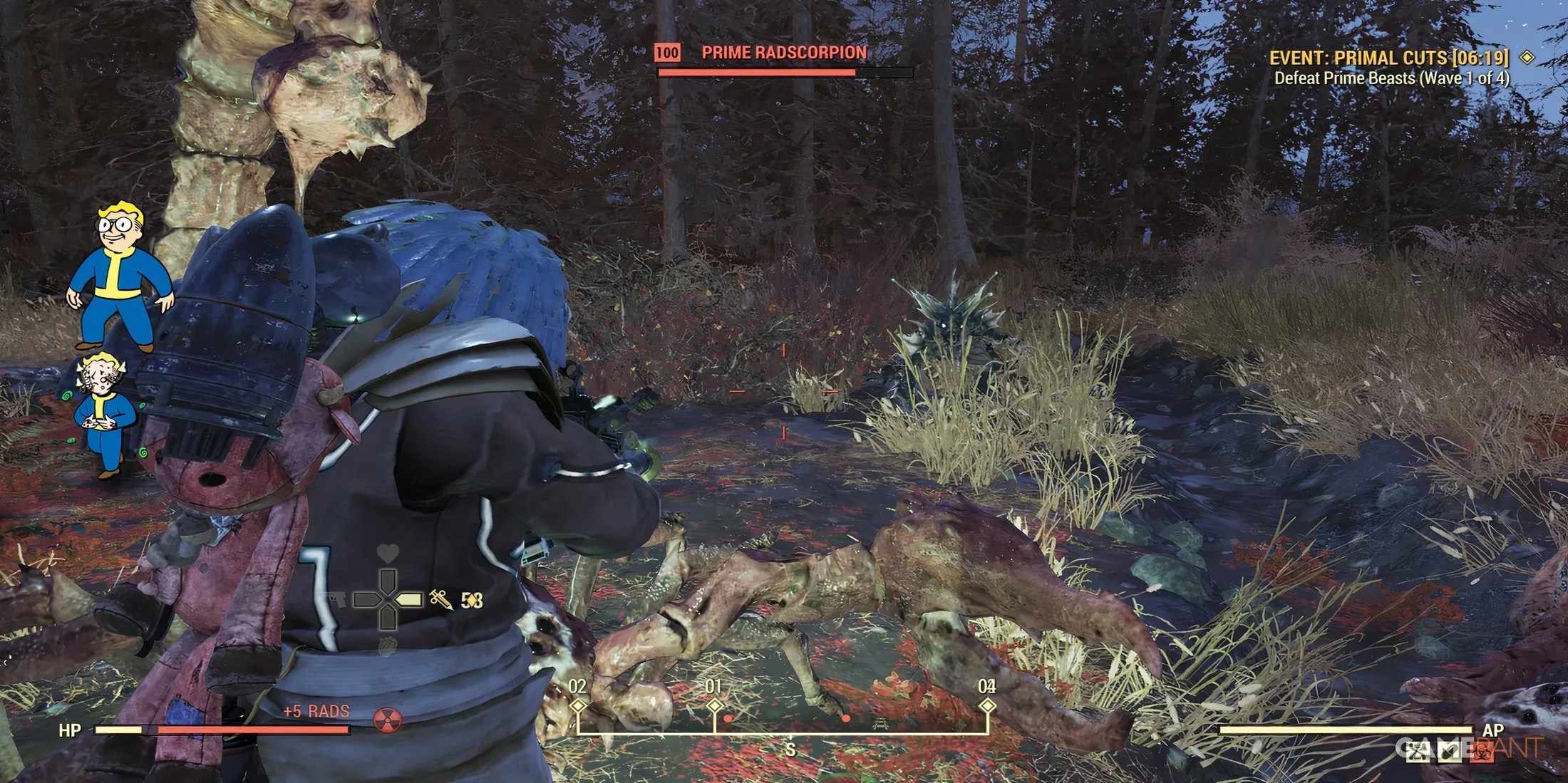 Using A Bloodied Build in Fallout 76
