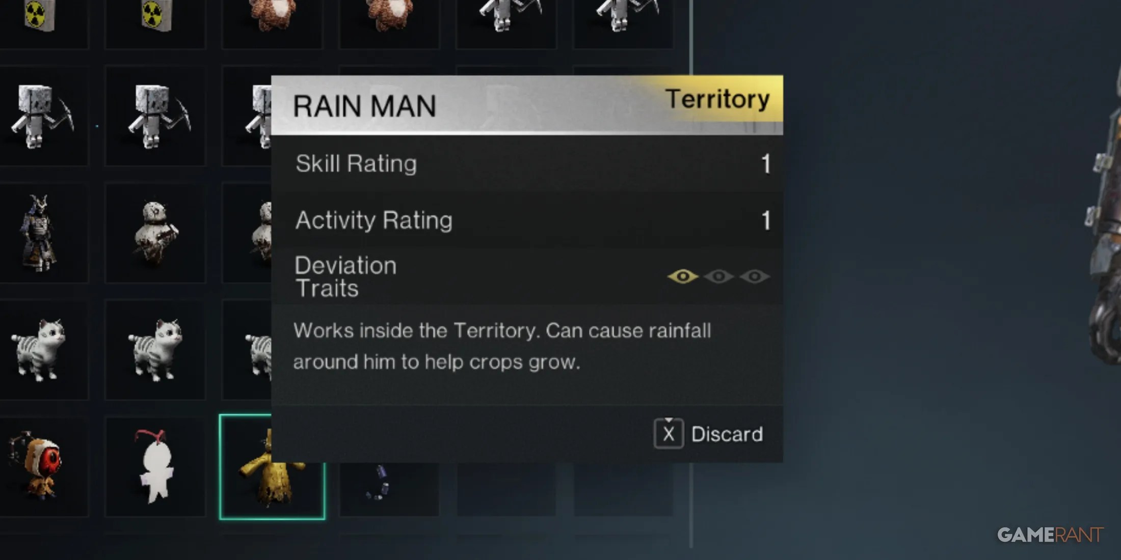 Rain Man Is A Good Teritory Deviant In Once Human