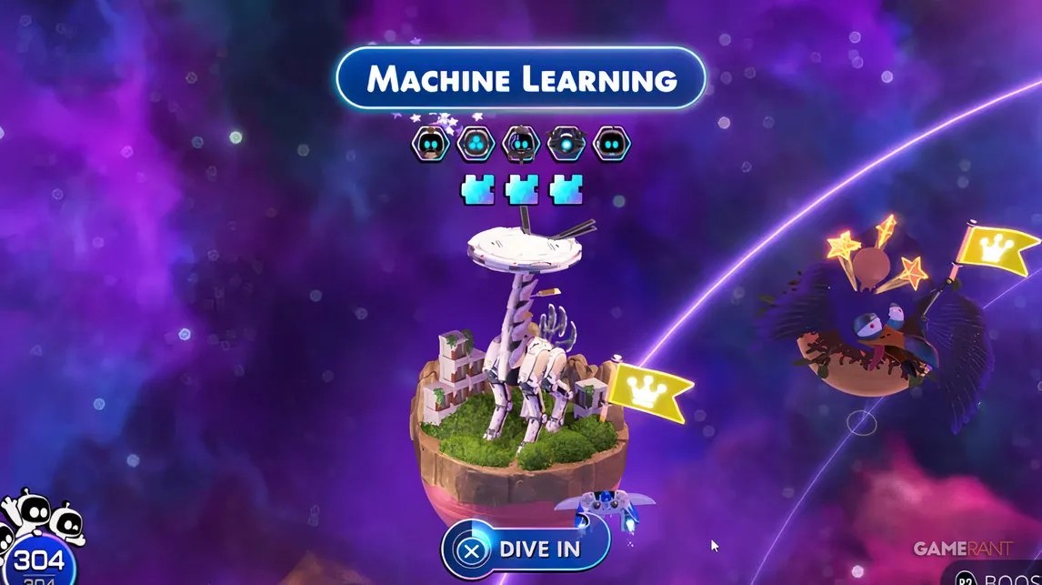 machine learning astro bot