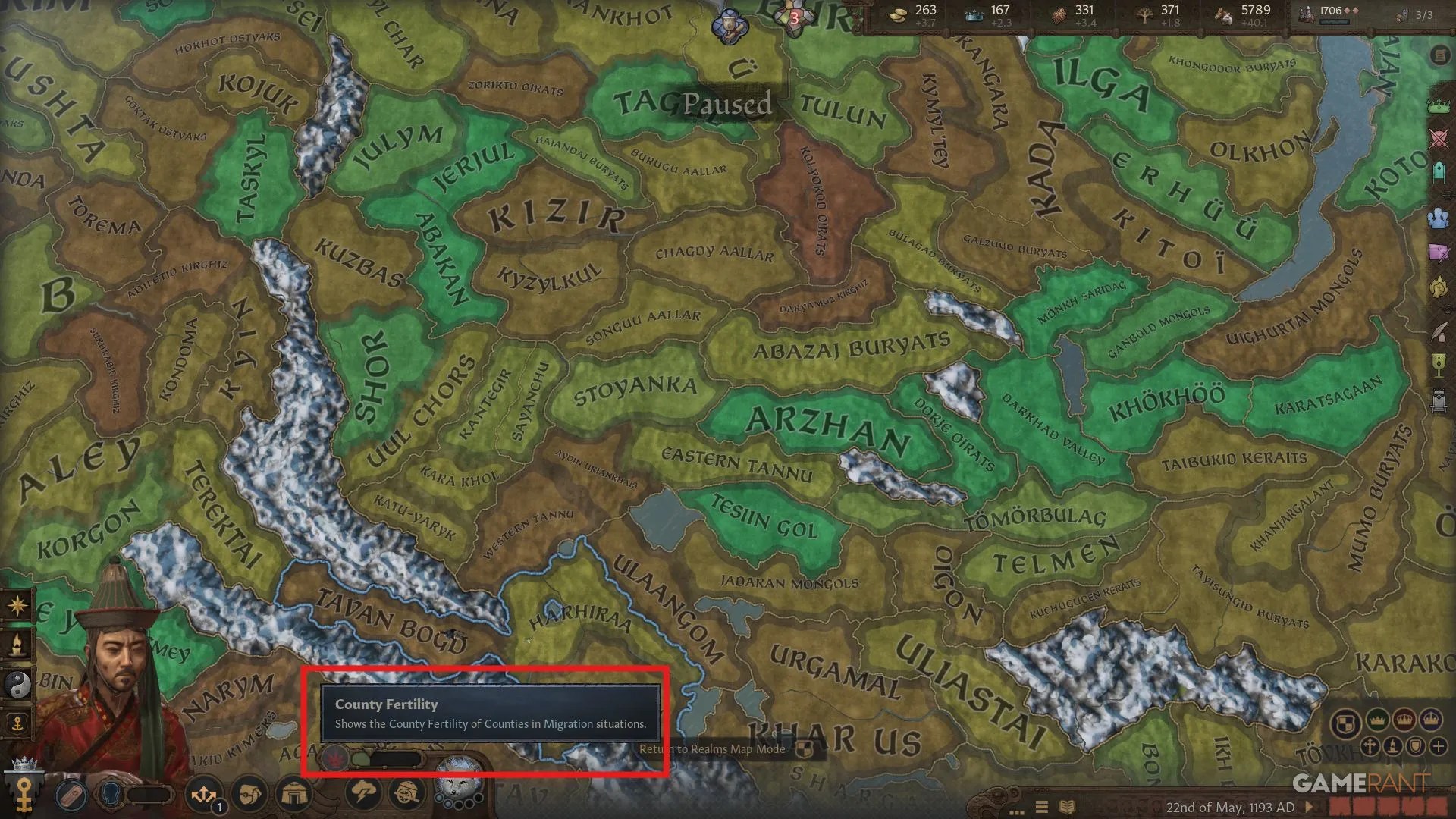 Crusader Kings 3 - Khans of the Steppe - Fertility