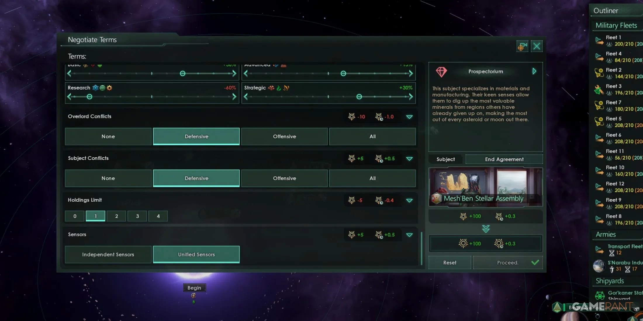 Making Protectorate in Stellaris