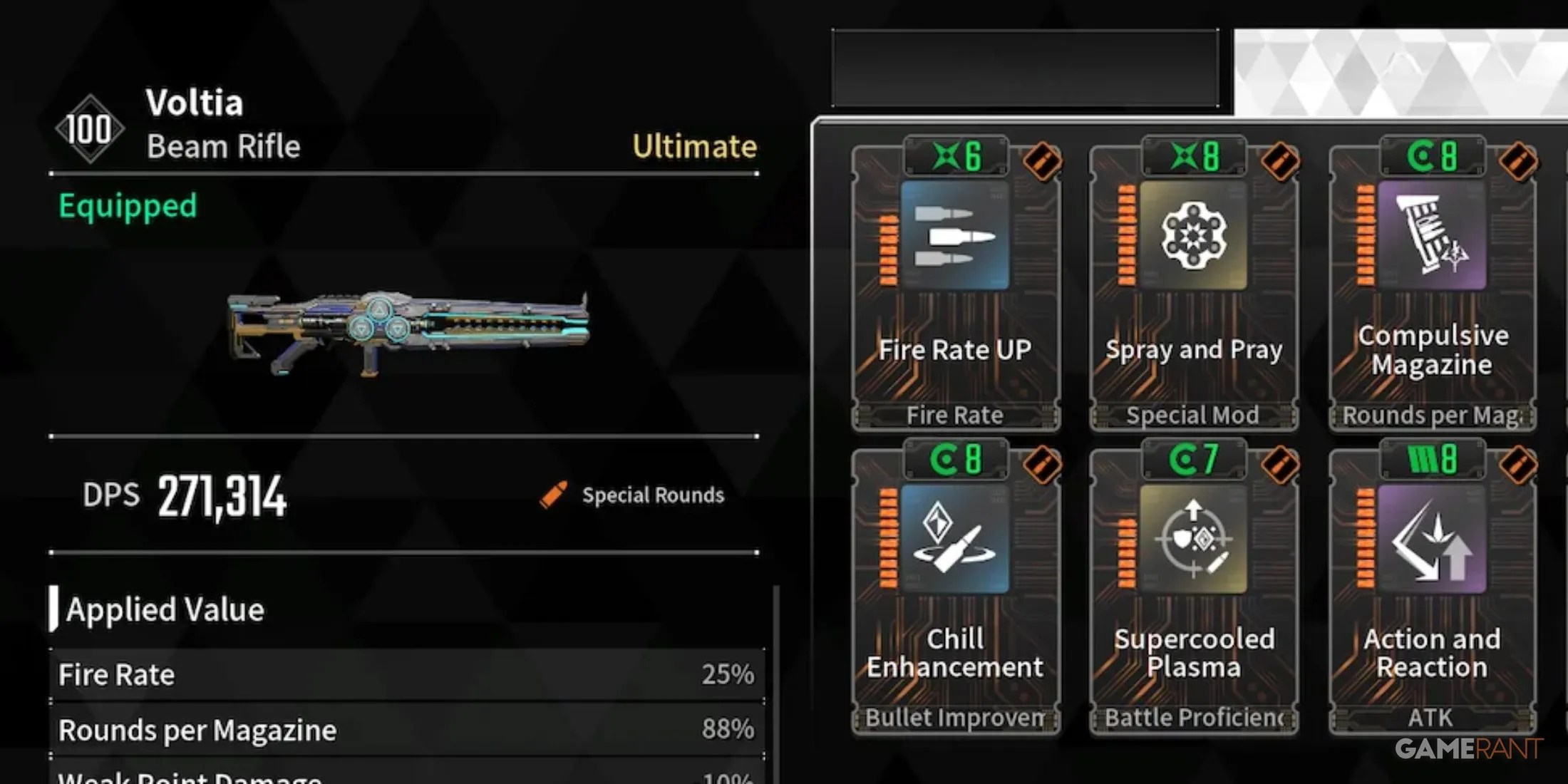 Voltia Build in The First Descendant