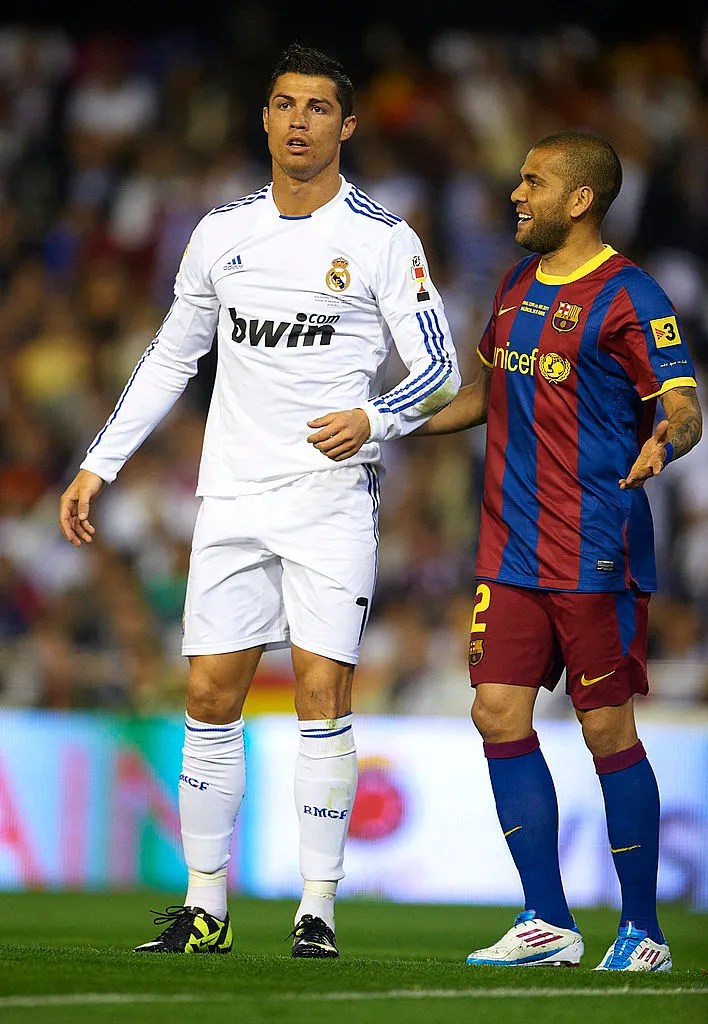 Cristiano Ronaldo: Dani Alves' comments about Man Utd star go viral