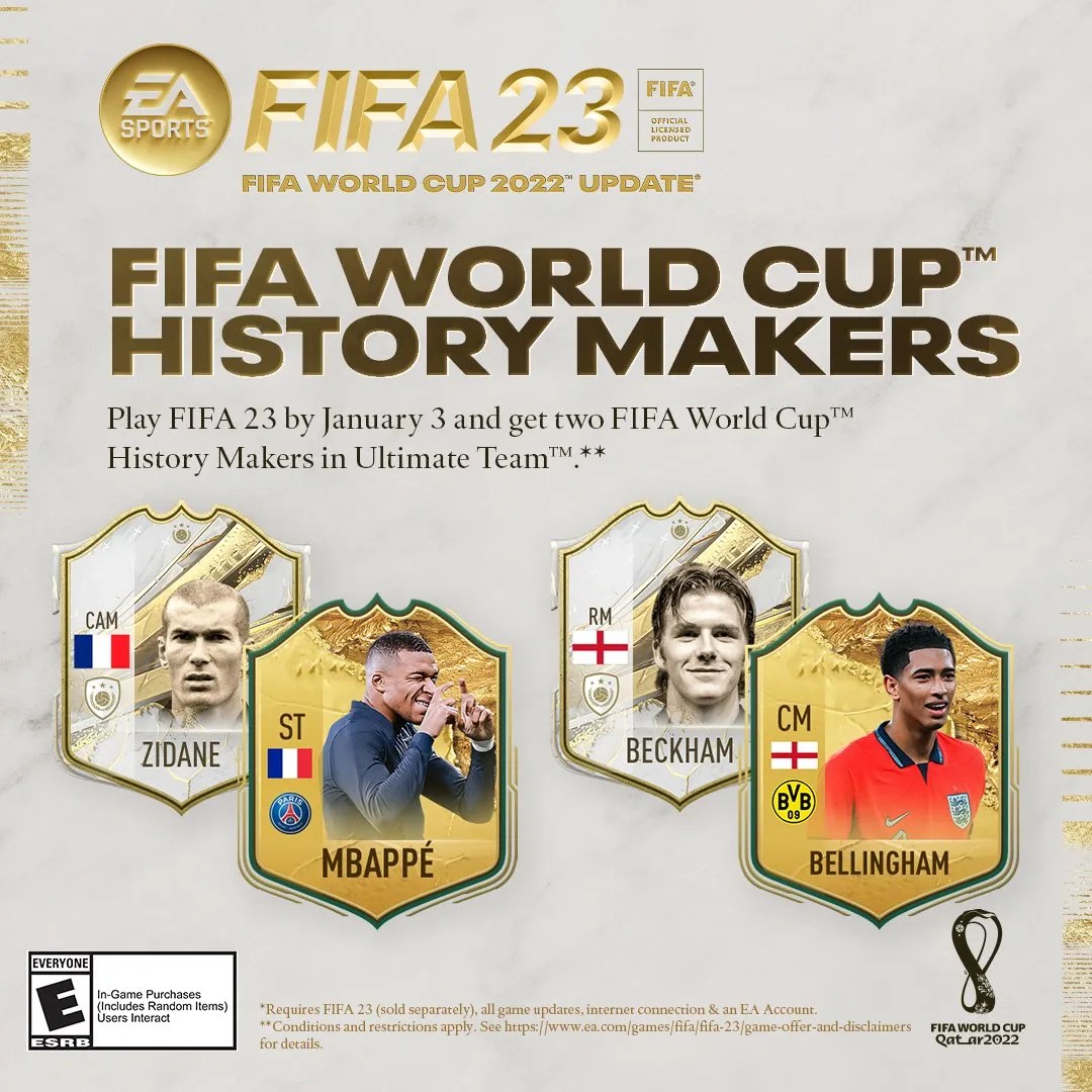 FIFA 23 How To Get A Free World Cup History Makers Card