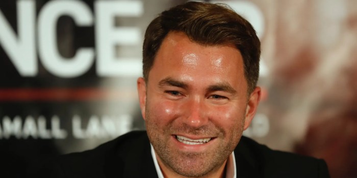 Eddie Hearn net worth 2024 including boxing earnings, salary Eddie hearn net worth 2018 forbes