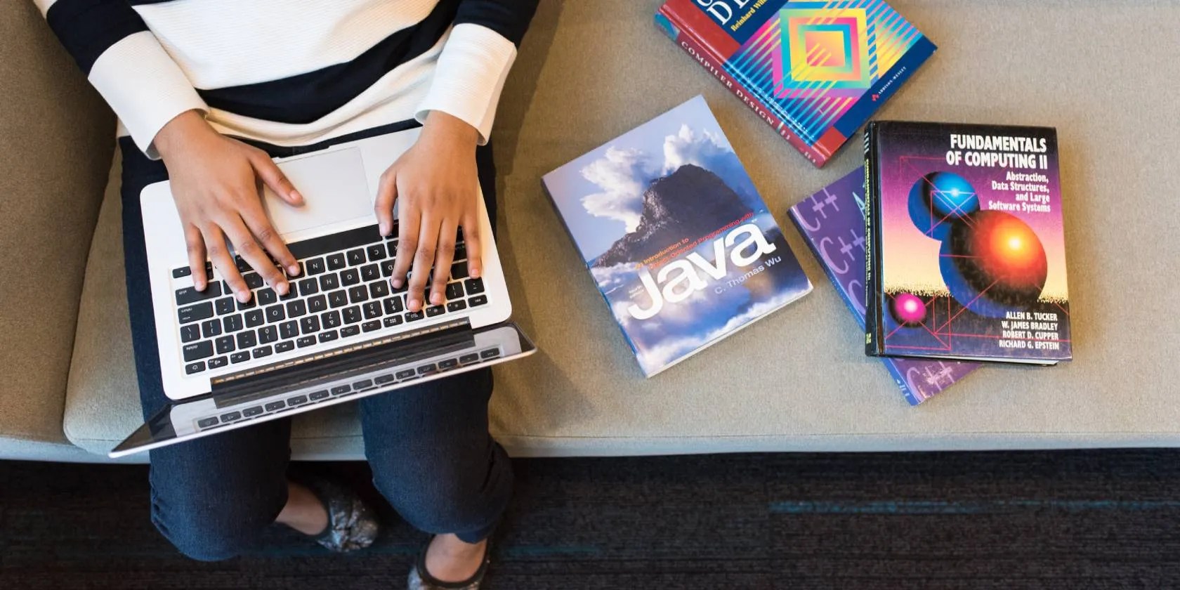 Student learning to program Java