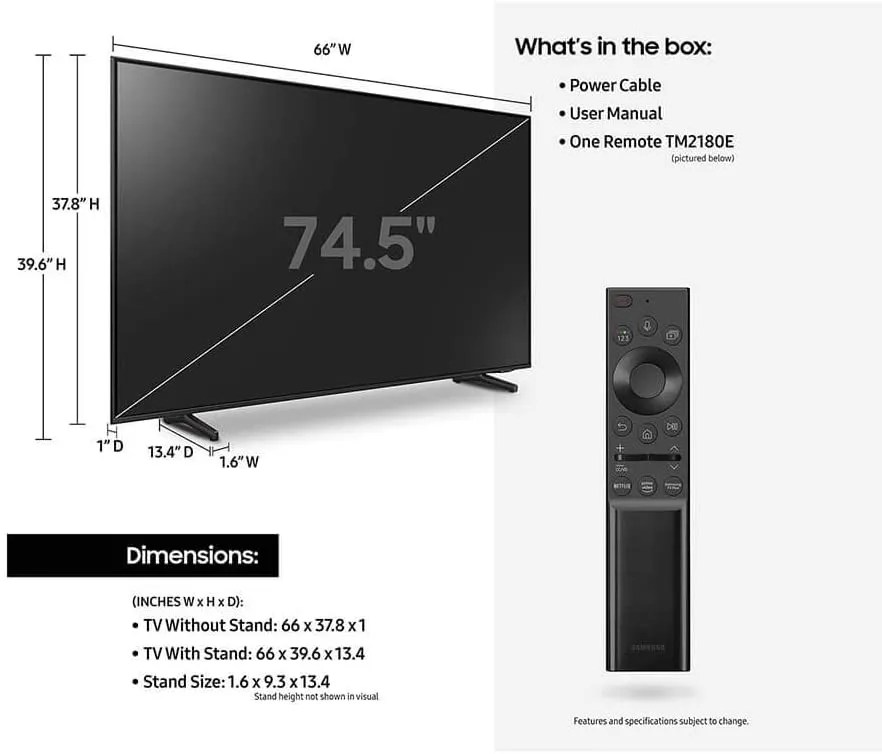 The 7 Best 75Inch 4K TVs