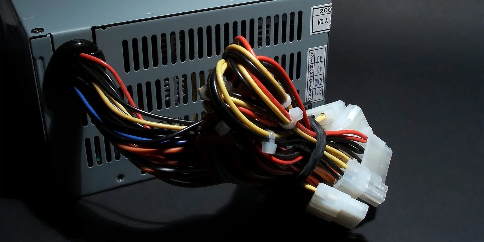 Old computer power supply