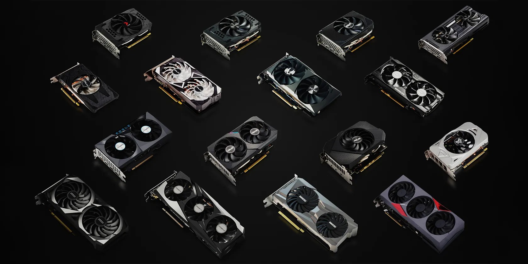 Listed video cards
