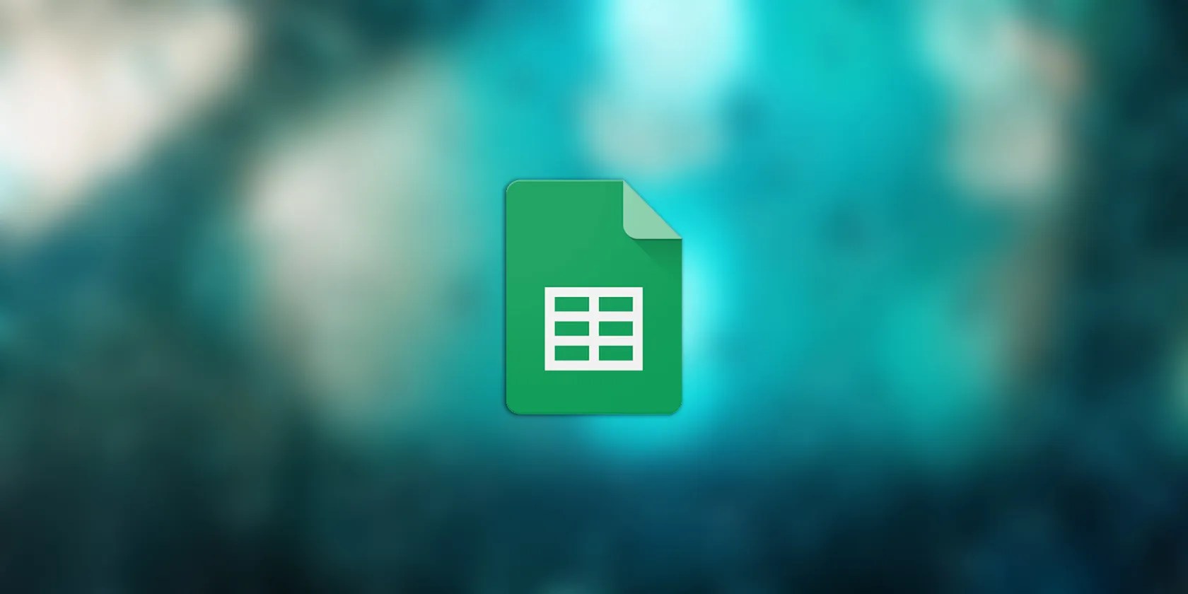 Sheets logo on a blue background.