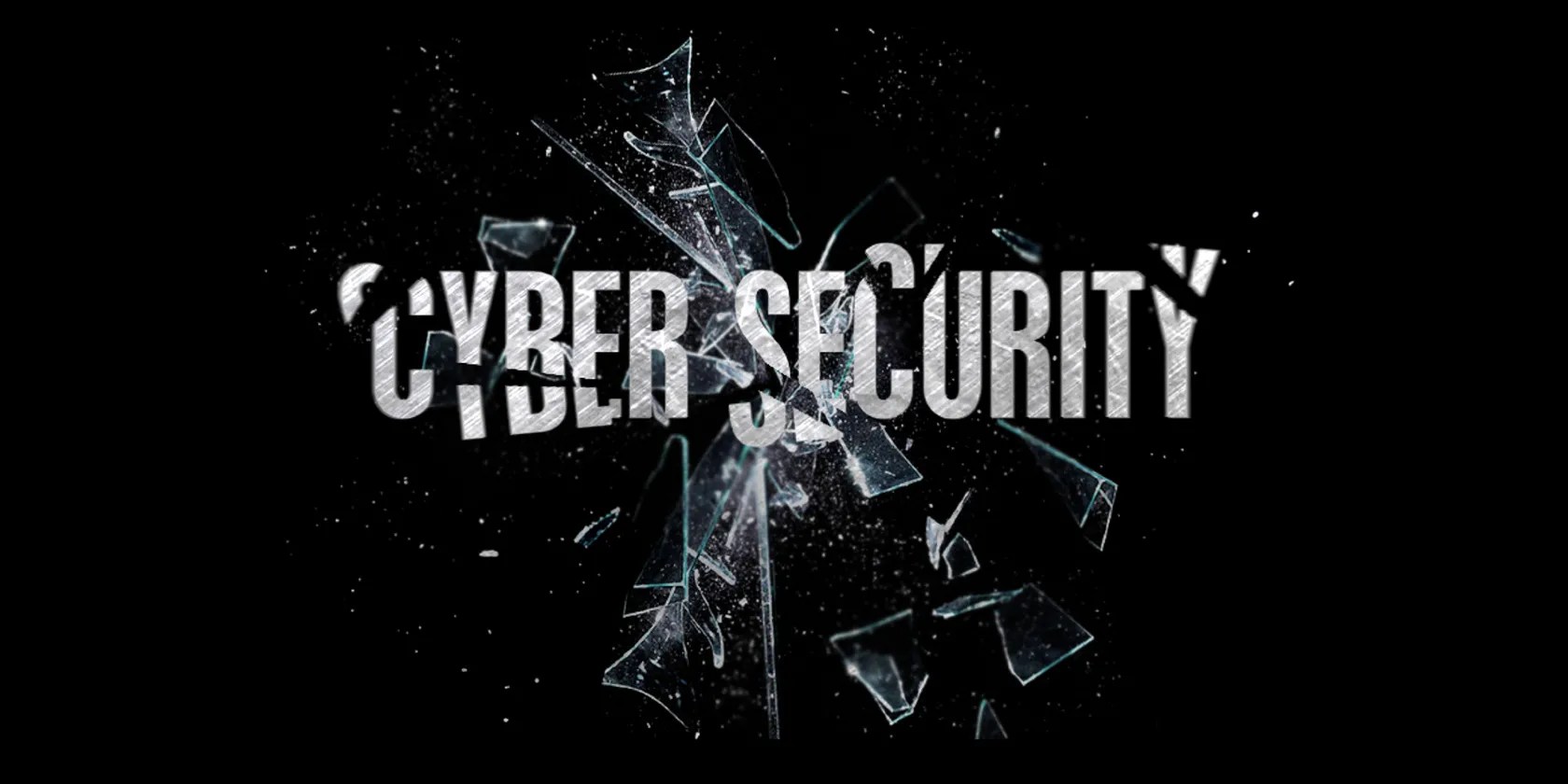 Broken cybersecurity banner