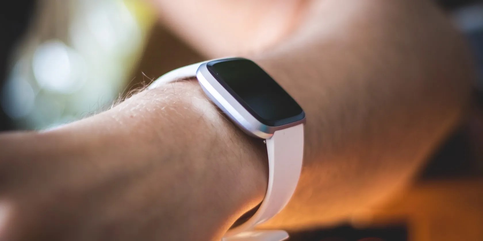 fitbit on wrist