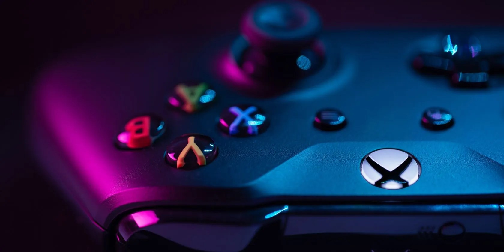 Close up of Xbox One Controller