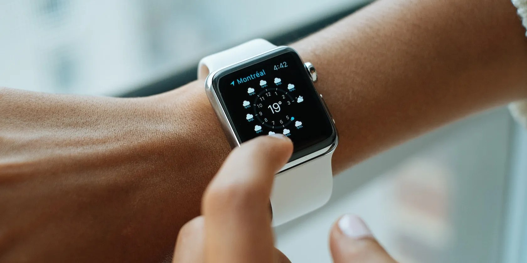 Person Using Apple Watch Featured Image