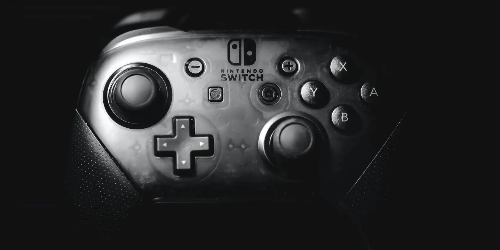 Close up of Nintendo Switch Pro Controller