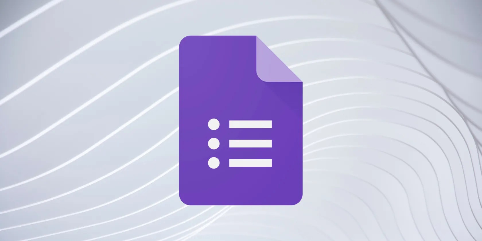 google forms logo on abstract background