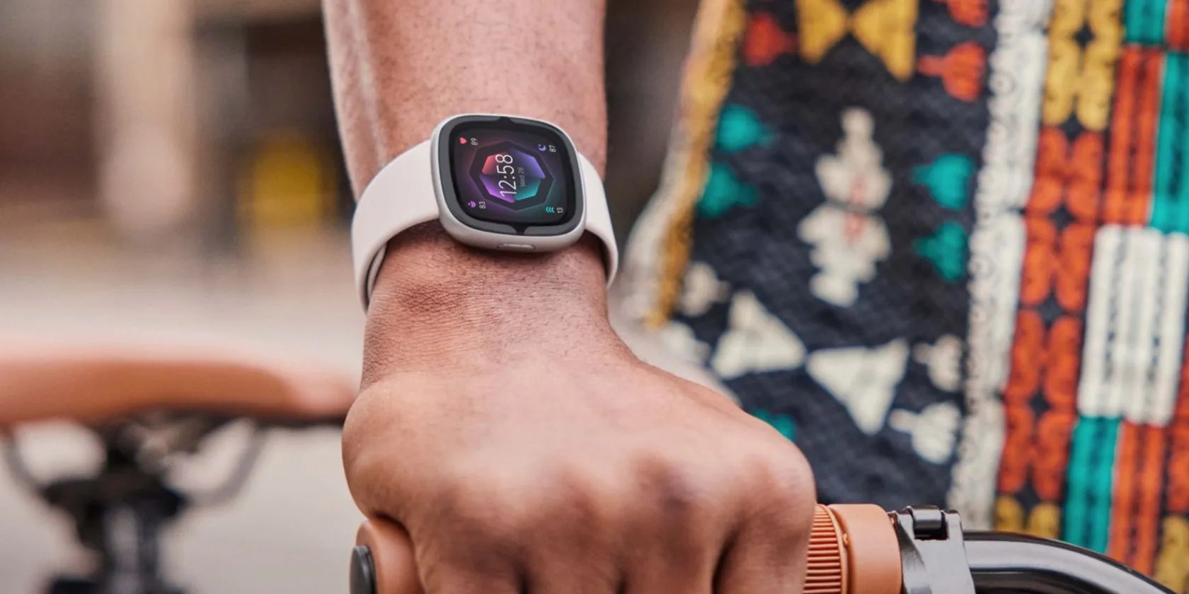 Fitbit Sense 2 on wrist