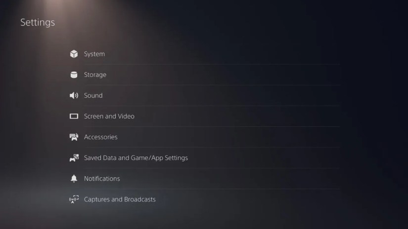How to customize ps5 create button open captures and broadcasts