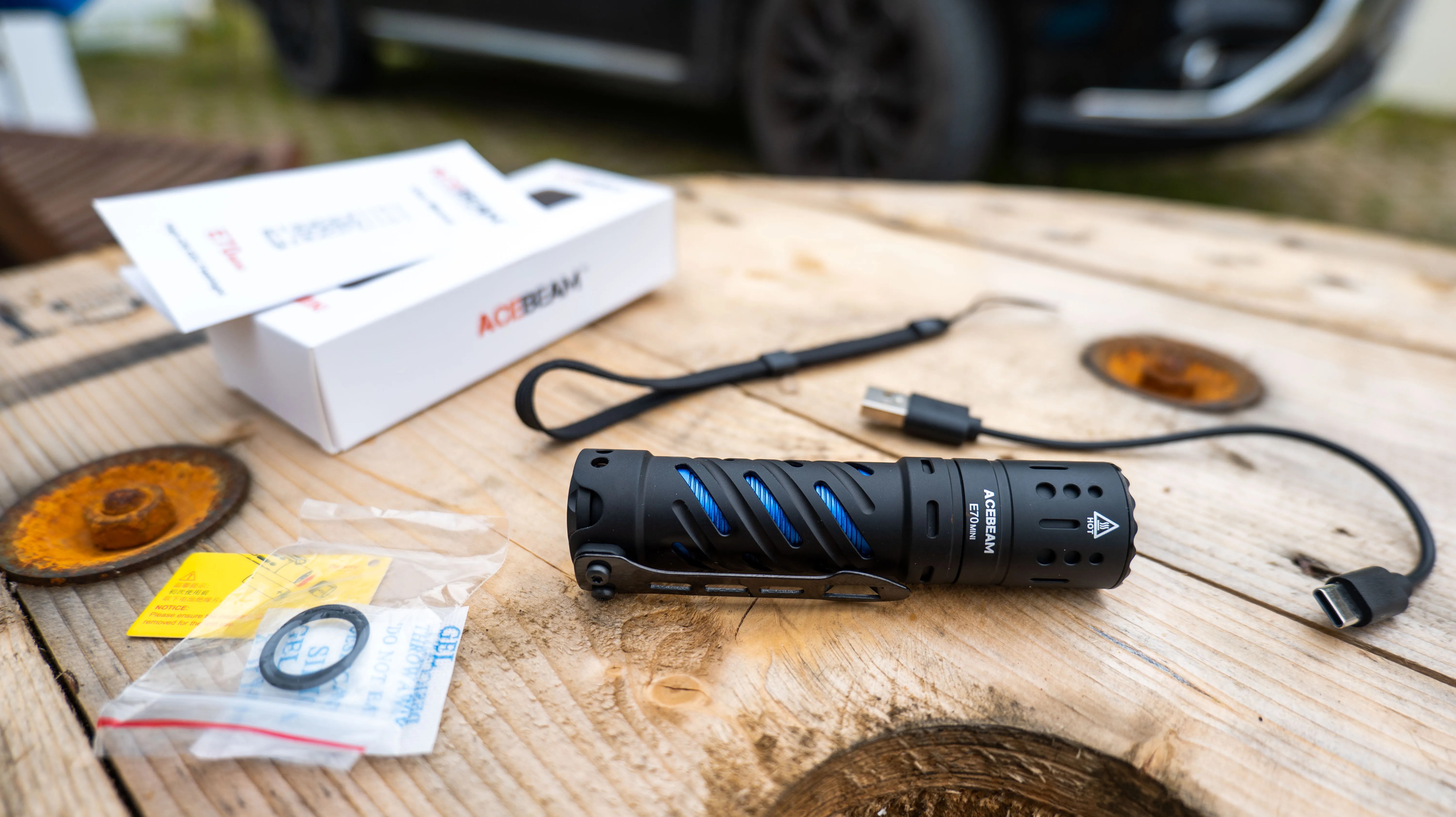 AceBeam E70 Mini Perfectly Practical Pocket EDC Flashlight