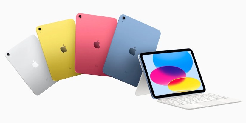 Apple iPad 10th generation different color options