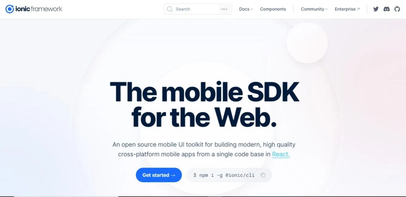 Getting Started on Ionic