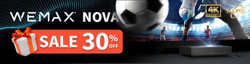 Wemax Nova sale banner