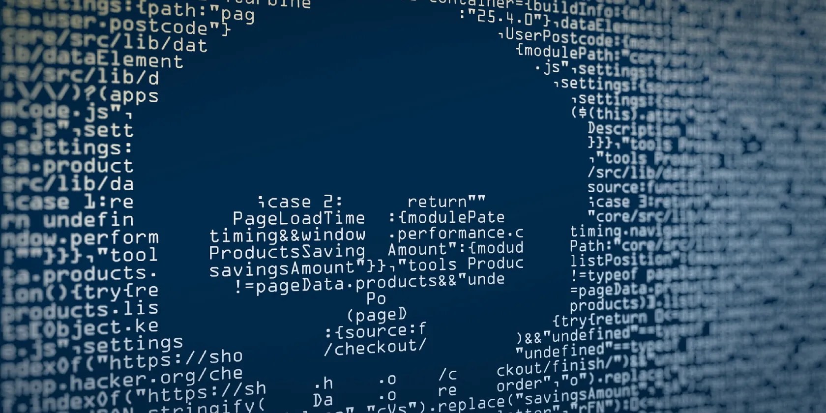 A command line interface displaying a malicious code