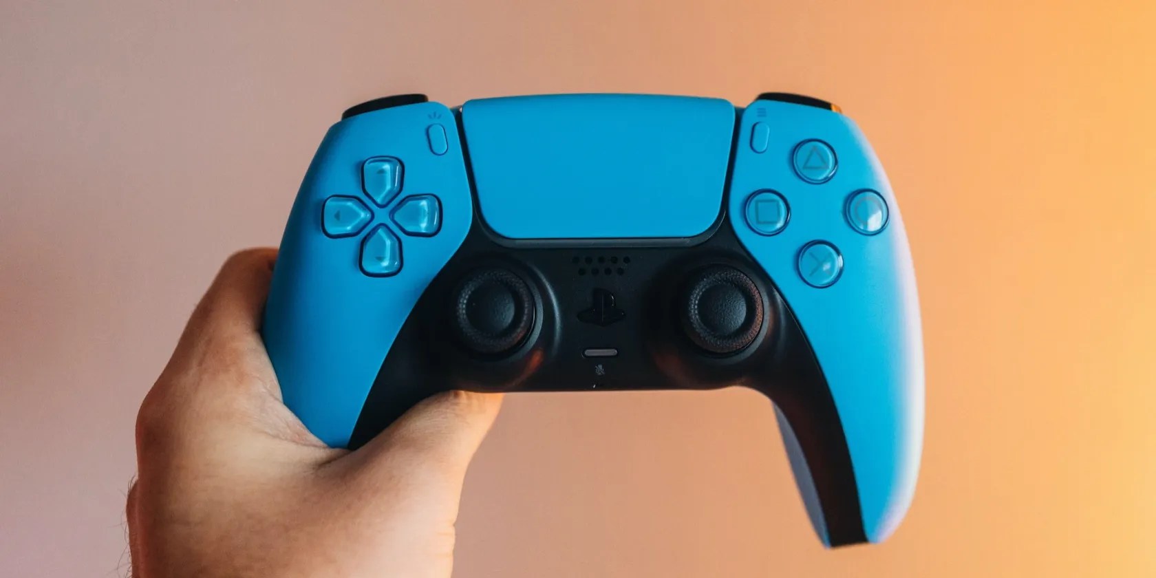 A PS5 DualSense controller