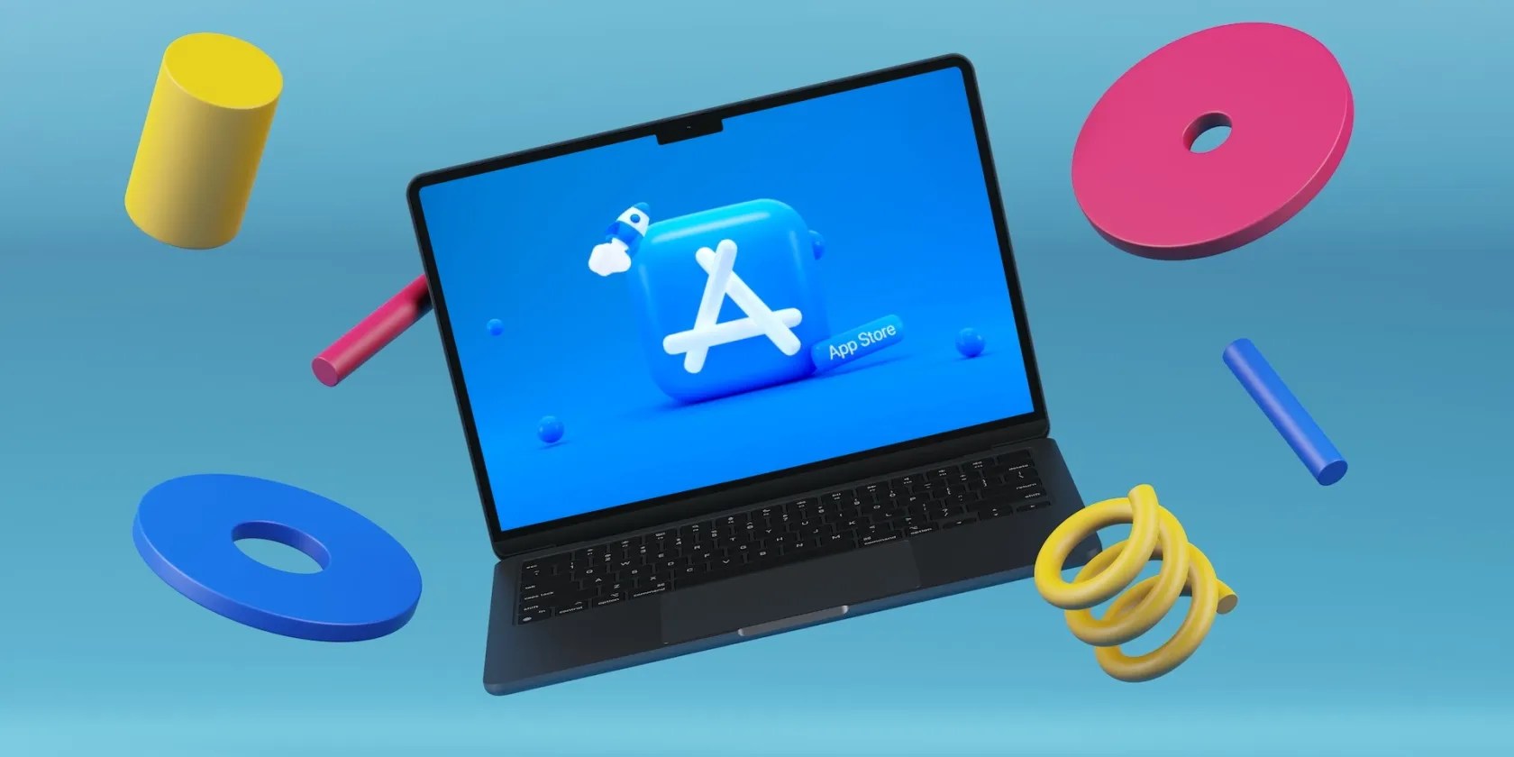 App Store on a MacBook