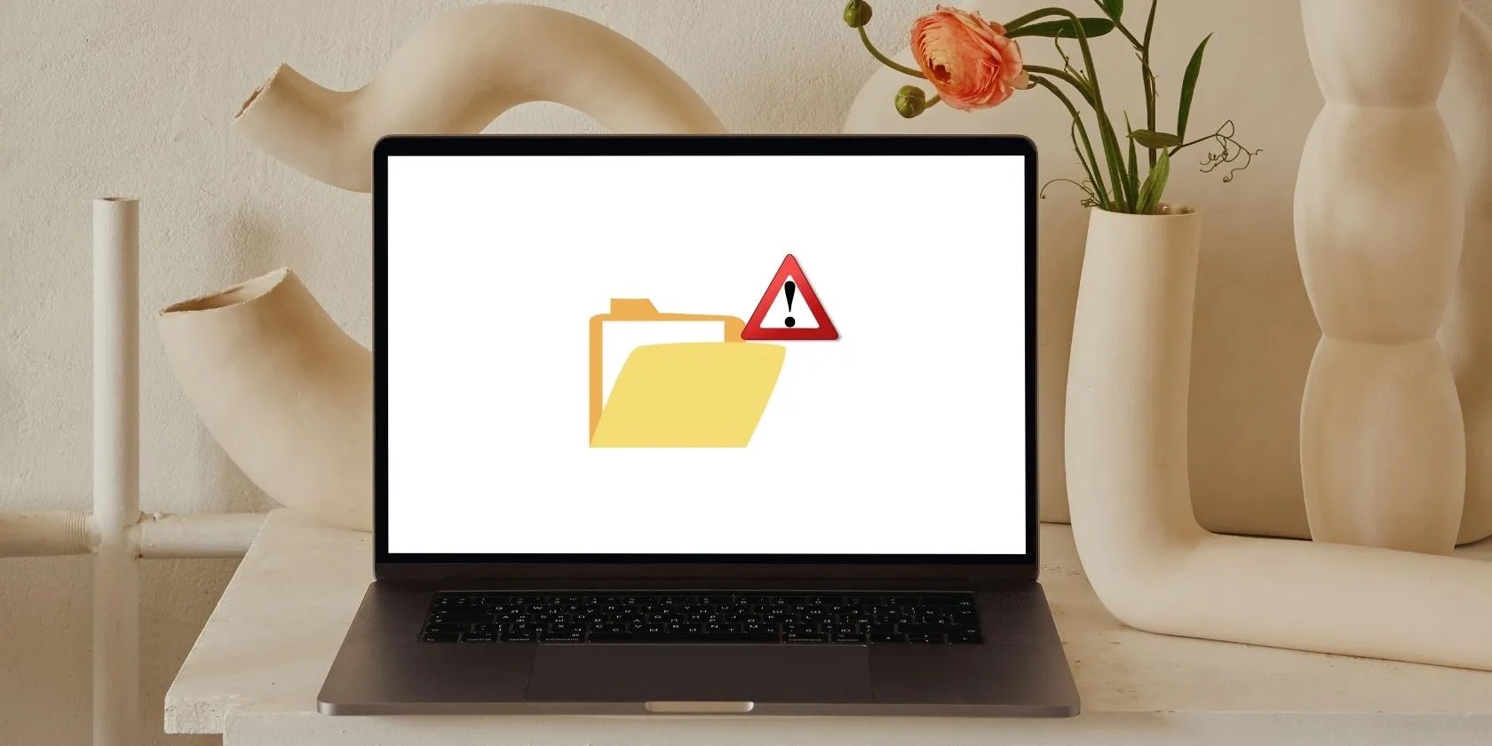 A folder picture on a laptop