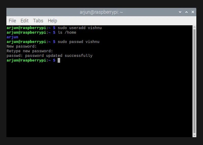 Creation of new user using useradd command in linux