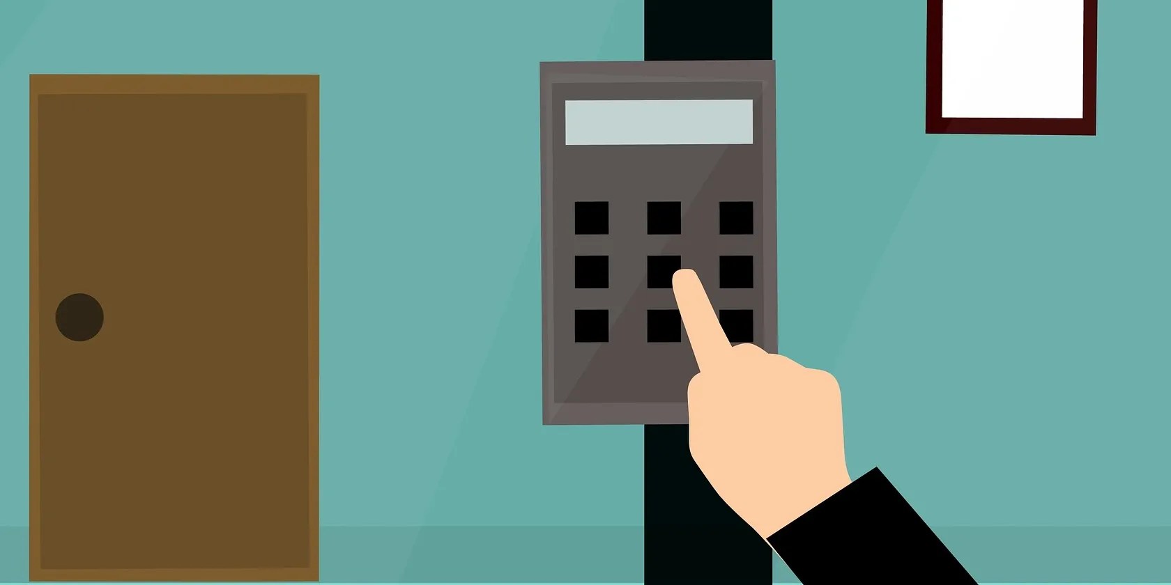 accessing somewhere using a pin